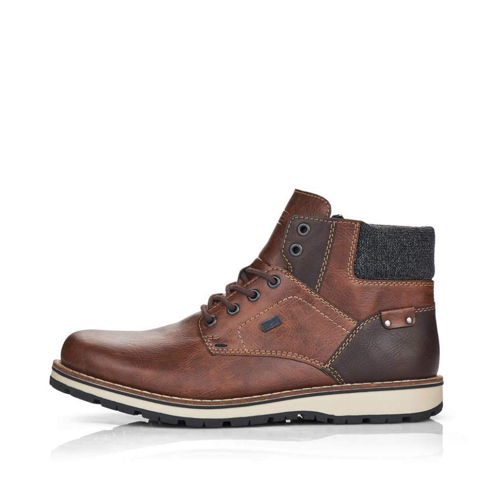 Rieker 38434 Herre Ronny Brun