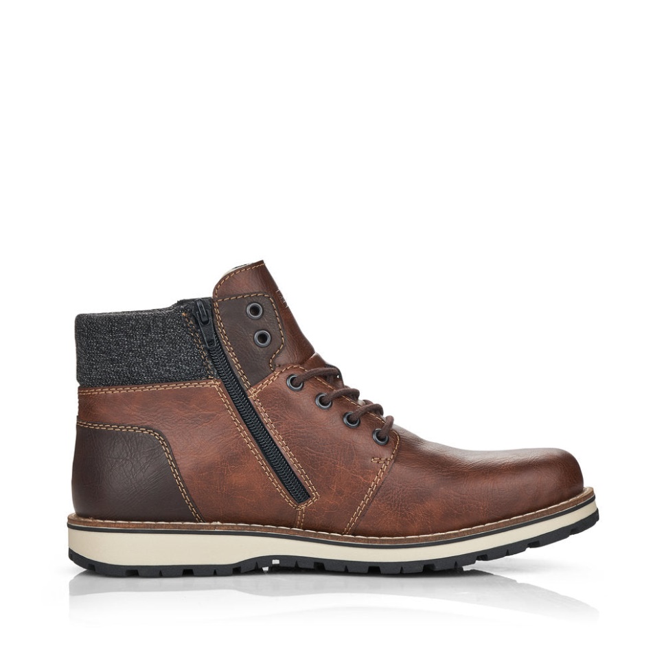 Rieker 38434 Herre Ronny Brun