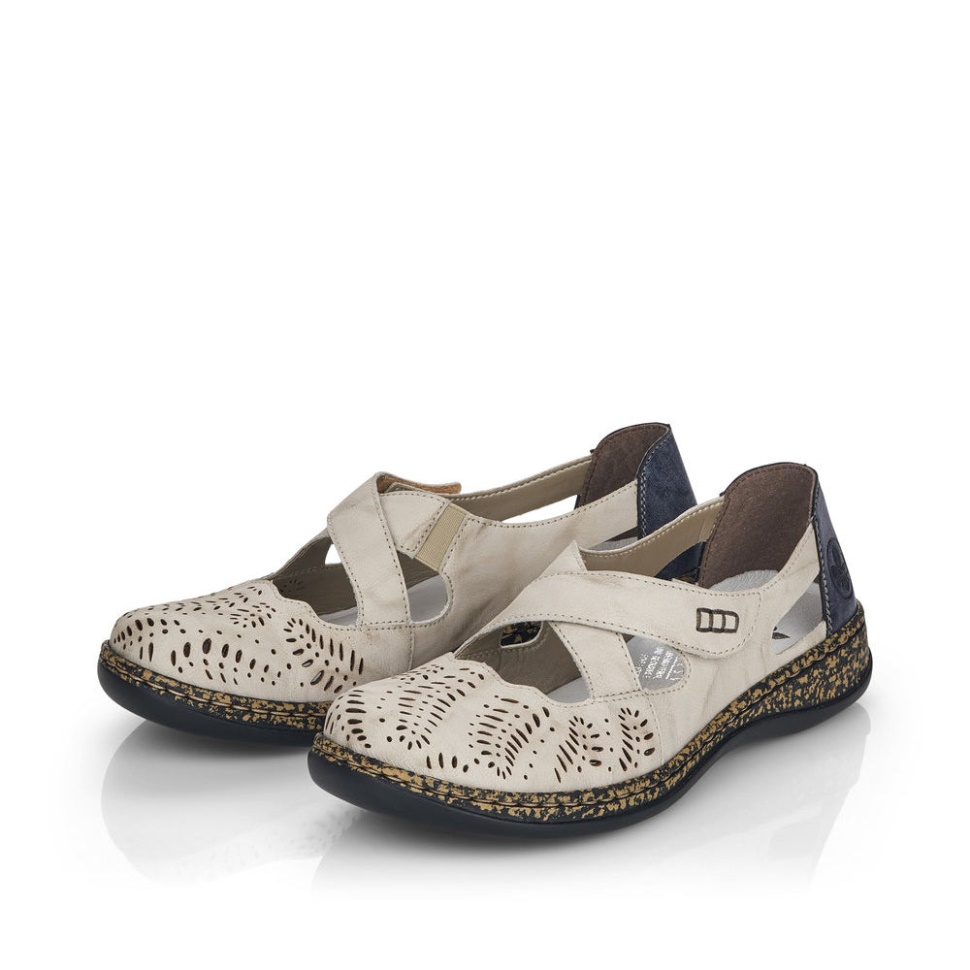 Rieker 46375 Tusenfryd Beige
