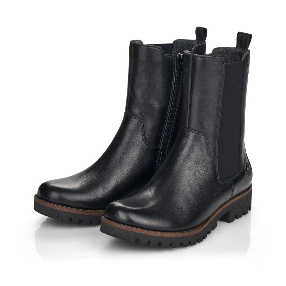Rieker 78590 Payton Svart