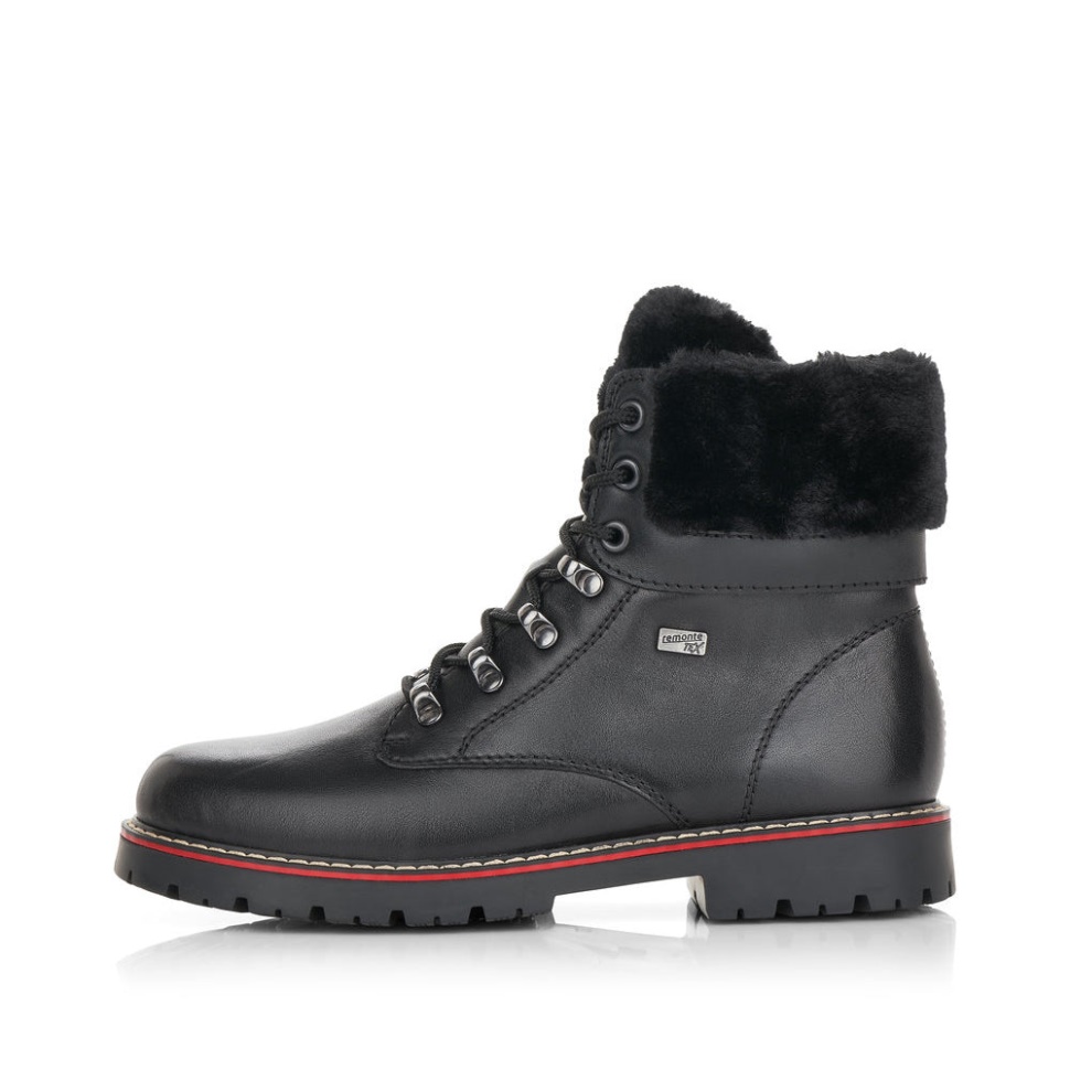 Rieker Svart D9372 Hjørne