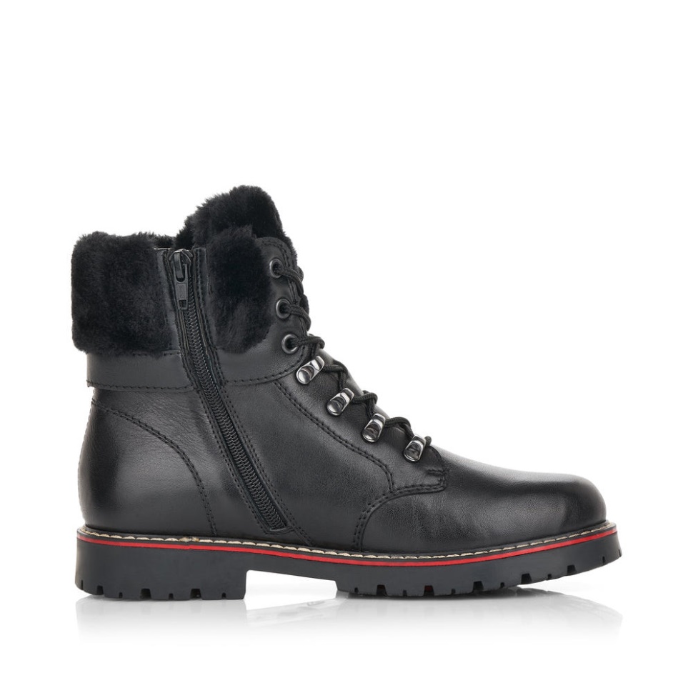 Rieker Svart D9372 Hjørne