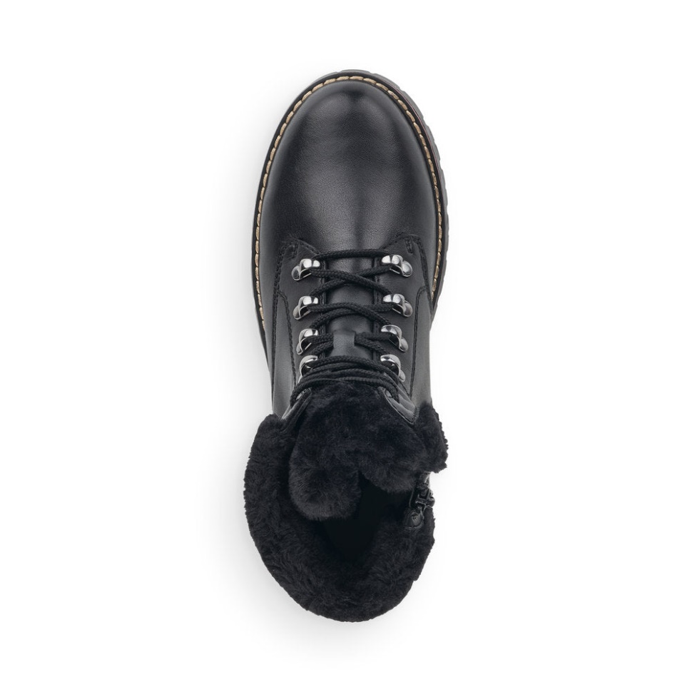 Rieker Svart D9372 Hjørne