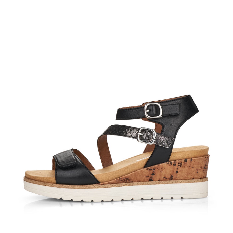 Rieker Svart R6156 Lolita