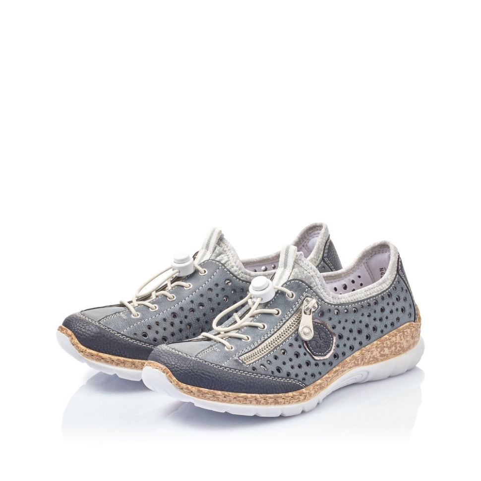 Rieker Blå N42p6 Nikita