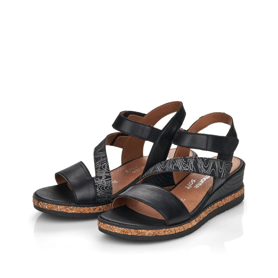 Rieker D3054 Jerilyn Svart