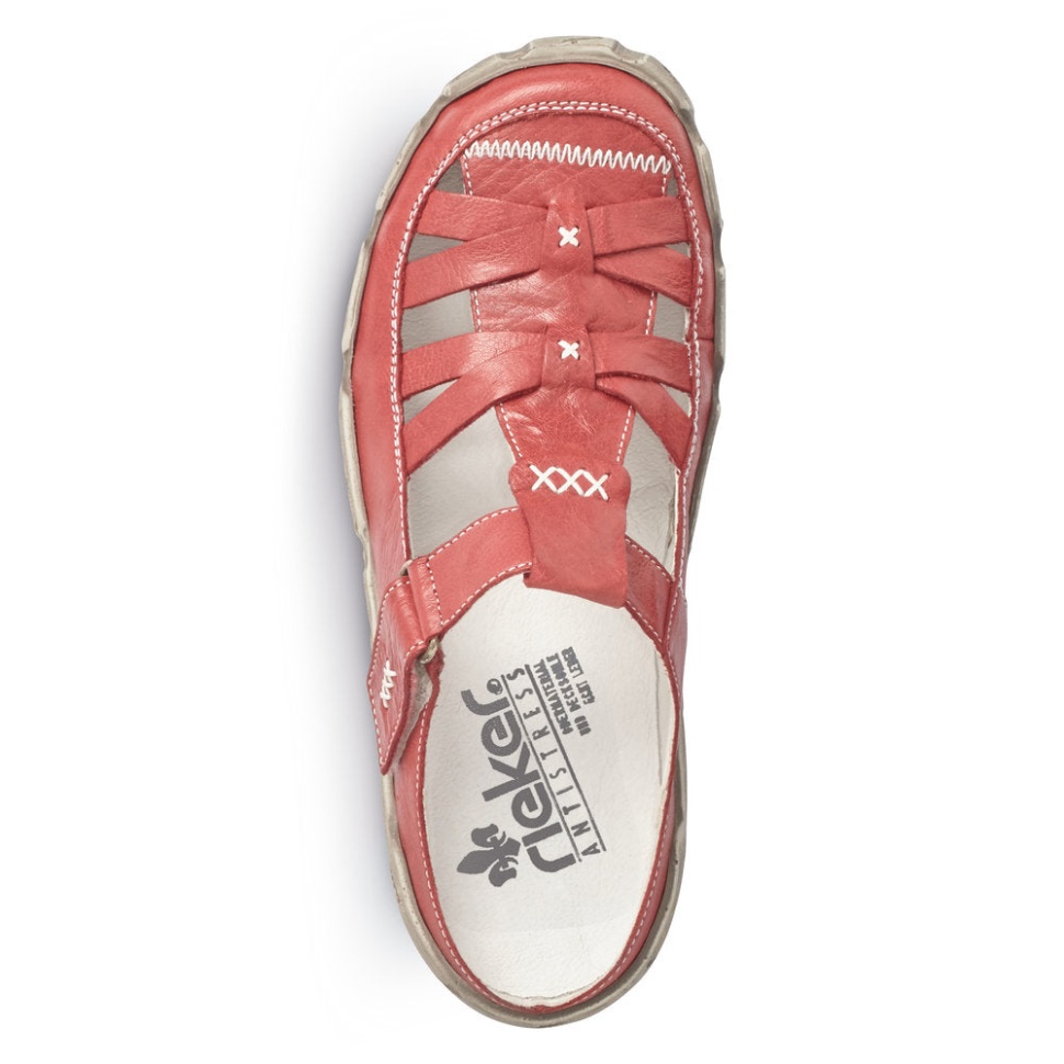 Rieker L0396 Hertha Red