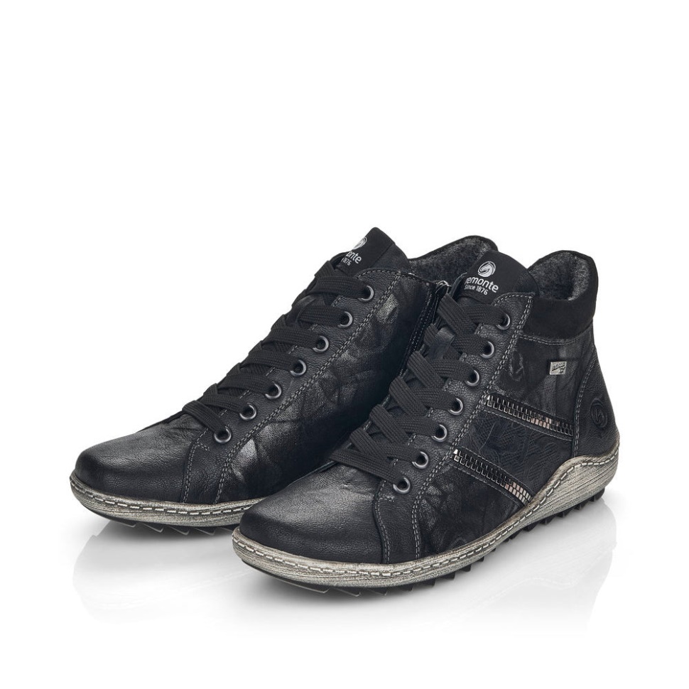 Rieker Svart R1480 Liv