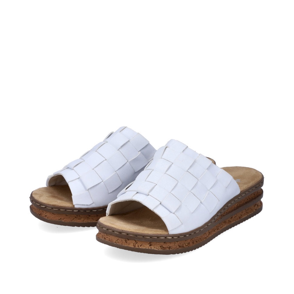 Rieker Hvit 62988 Regina