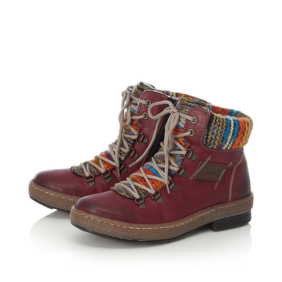 Rieker Z6743 Felicitas Rød