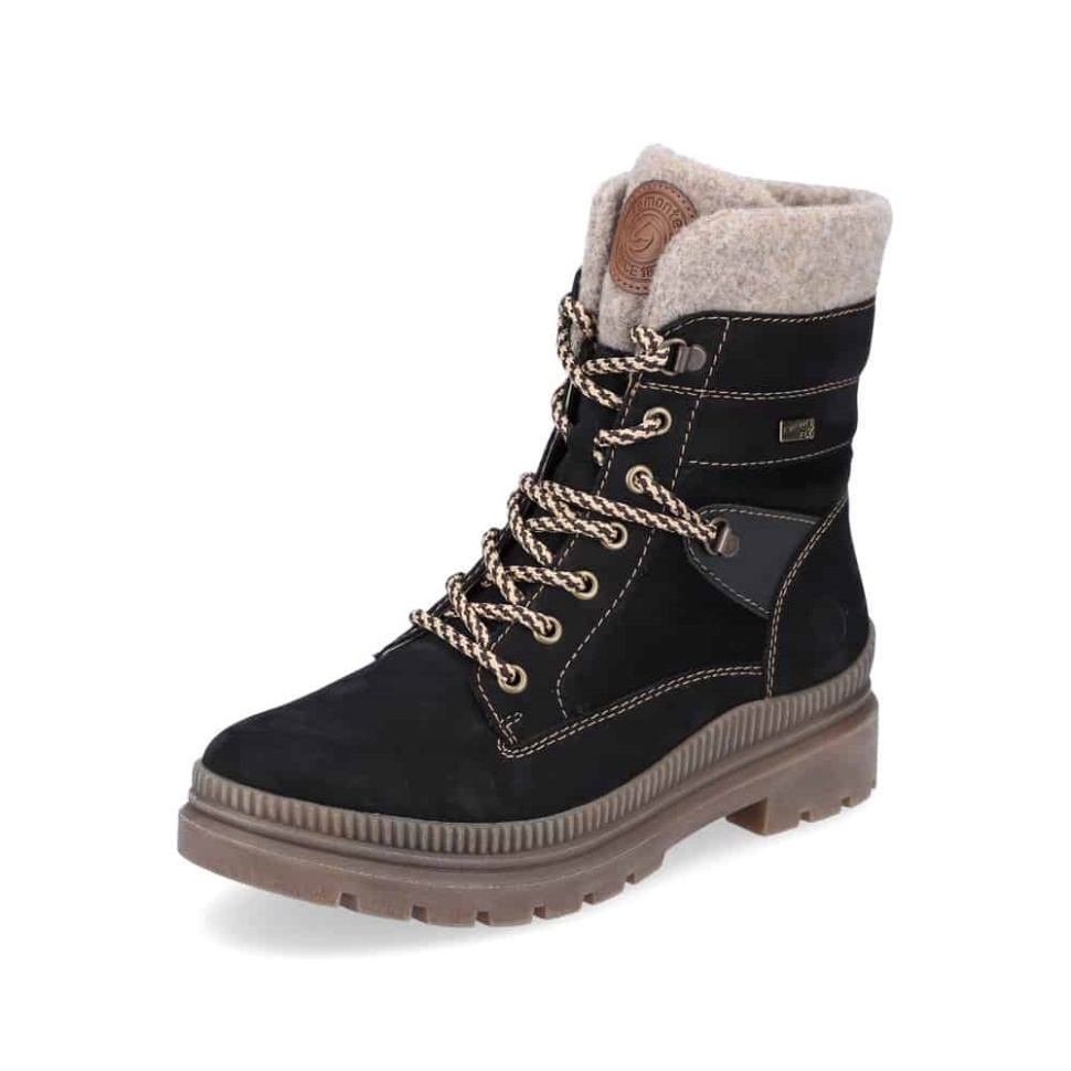 Rieker Remonte -d0c77-02 Svart